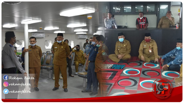 Bupati Boalemo, Hadiri Doa Pelayaran Perdana Tol Laut