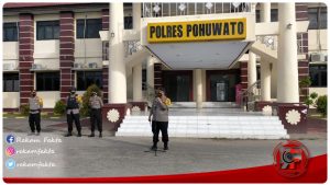 AKBP Teddy Rayendra Pimpin Apel Tim Gabungan Untuk Pengamanan Pilkada Pohuwato