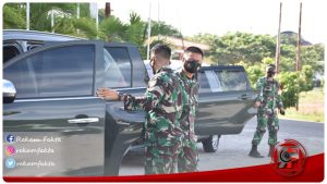 Danrem 133/NW Hadiri Apel Danramil Beserta  Babinsa Di Gedung David-Tonny