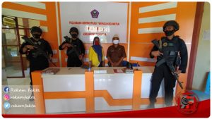 Pastikan Rekapitulasi Berjalan Lancar, Brimob Patroli Dan Monitoring PPK di Kabupaten Pohuwato