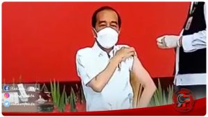Ini Yang Dirasakan Presiden Jokowi Saat Disuntik Vaksin Covid-19