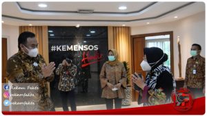 Sambangi Kantor Kementerian Sosial RI, Rachmat Gobel Meminta Tagana Diperkuat Mitigasi Bencana Di Semua Daerah Rawan, Termasuk Di Gorontalo