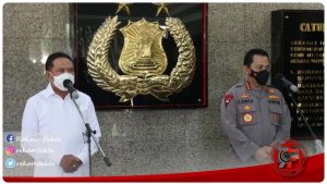 Kapolri Bersama Menpora Membahas Kegiatan Olahraga Agar Bisa Terlaksana Disaat Pandemi