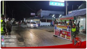 TNI-Polri dan Satpol PP Mensosialisaikan Maklumat Bupati Gorontalo