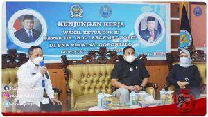 20 Tahun Usia Provinsi, Rachmat Gobel Prihatin Dengan Kewibawaan BNNP Gorontalo Yang Tidak Memiliki Kantor Representatif