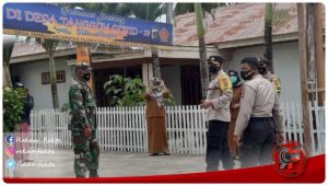 Kapolres Bone Bolango AKBP Suka Irawanto, SIK., M.Si Saat Mengunjungi Desa Tamboo, Kecamatan Tilongkabila