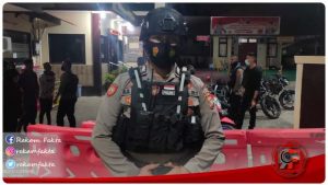 Direktorat Samapta Polda Gorontalo Amankan 5 Motor Balap Liar Di Bundaran Saronde