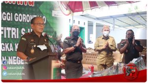 Kunker Kajati Risal Ke Boalemo : Jangan Membuat Hal-hal Yang Dapat Menghambat Pembangunan