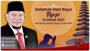 La Nyalla M. Mattaliti : “Hari Raya Nyepi Momen Menemukan Makna Kehidupan”