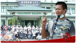 Danrem 133/NW : Fasilitas Olah Raga Makorem Untuk Semua Masyarakat Provinsi Gorontalo