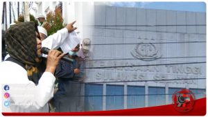 Gelar Aksi Demo, Aktivis GEMA Kota Makassar Tuntut HRS Dibebaskan