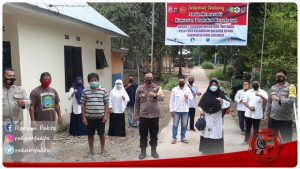 Terapkan Protkes, Pemdes Tupa Bersama Polsek Bolango Bentuk PPKM Berskala Mikro