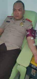 Banyak Manfaat Untuk Kesehatan, Kompol Indra F Dalimunthe Sumbangkan Darahnya Untuk Kemanusiaan