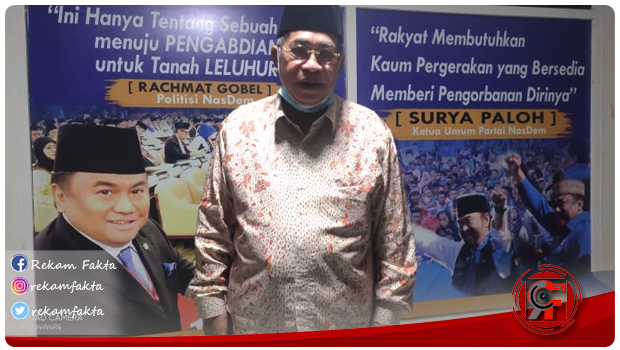 Adhan Dambea : “Rachmat Gobel Ikhlas Menggunakan Dana Pribadi, Orang Lain Numpang Tenar Pakai Dana APBD