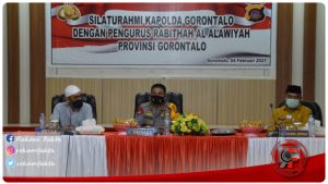 Membangun Sinergitas Bersama Kanwil Kemenag Gorontalo Dan Polda Gorontalo