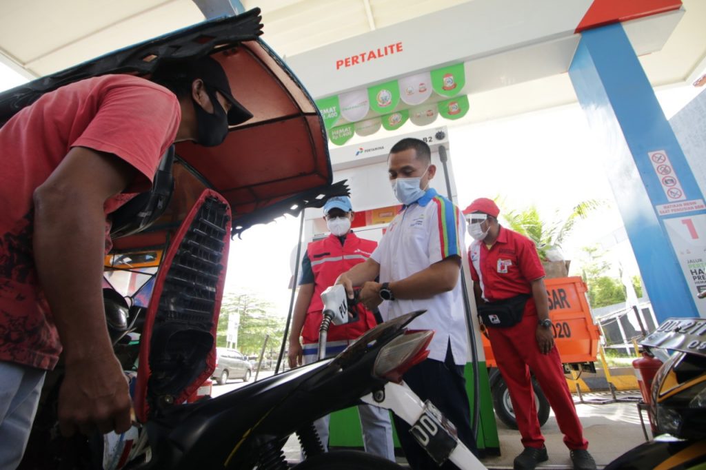 Konsumsi BBM Ramah Lingkungan (Pertalite) Semakin Meningkat Di Kota Gorontalo Dan Kabupaten Gorontalo