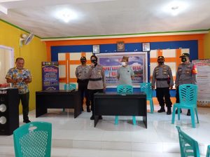 Polsek Bolango Laksanakan Giat Vaksinasi Gratis Di Desa Tupa Dan Desa Longalo