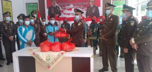 Di Hari Bhakti Adhyaksa ke 61 Kejaksaan Pohuwato Menggelar Syukuran Sederhana 