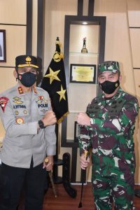 Pangdam XIII/Merdeka Berkunjung Di Mapolda Gorontalo
