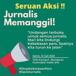 Helmi Menilai Kapolres Gorontalo Kota, Seakan Melindungi Terduga Otak Dari Pembacokan Wartawan