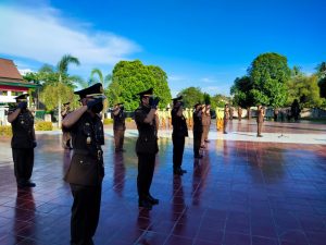 Sehari Sebelum HBA Ke-61 Kejaksaan Gorontalo Kunjungi Makam Pahlawan
