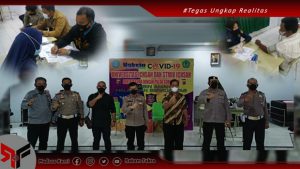 Yayasan PIPT Ichsan Gorontalo Bersama Polda Gorontalo Laksanakan Vaksinisasi Gratis