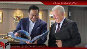 Wakil Ketua DPR-RI DR. H. Rachmat Gobel Menerima Kunjungan Duta Besar Belarus Di Ruang Kerjanya
