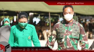 Jenderal Andika Perkasa Tinjau Latihan Kerjasama Militer Indonesia Dan Amerika Di Minahasa Utara