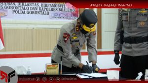 Irjen Pol. Akhmad Wiyagus Pimpin Sertijab 2 Kapolres Dan 3 Pejabat Utama Polda Gorontalo