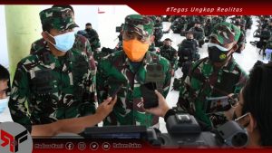 Danbrigif 22/Ota Manasa : “90 Orang Gelombang Pertama Personel Satgas Yonif Raider 715/Mtl Mendarat Di Gorontalo”