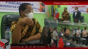 Abdul Gaffar La Tjokke Kukuhkan Mahasiswa Baru Angkatan Pertama Pascasarjana Universitas Icshan Gorontalo