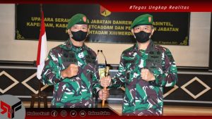 Amrin Ibrahim Resmi Jabat Komandan Korem 133 Nani Wartabone
