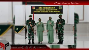 Brigjen Amrin Ibrahim Pimpin Acara Sertijab Kasi Ops Korem 133/NW