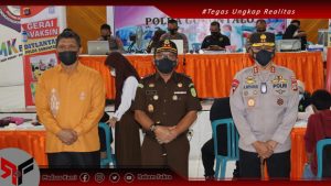 Polda Gorontalo Gandeng SMKN 1 Gorontalo Dalam Gerakan Vaksinasi Massal