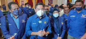 Lantik Pengurus DPD NasDem Kota Gorontalo, Hamim Pou Optimis Raih 1 Fraksi Di DPRD Kota Gorontalo