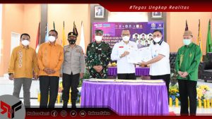 Danrem 133/NW Hadiri Kegiatan Launching Entrepreneur Goes To Campus