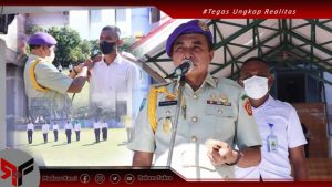 Upacara Pembukaan Pendidikan  Pembentukan Resimen Mahasiswa Unpatti