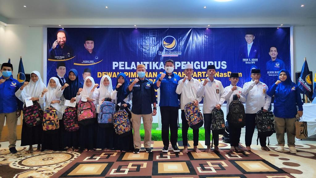 Iwan Adam : “Nasdem Pohuwato Walaupun Belum Ada Kursi Di DPRD, Tapi Tidak Akan Dipandang Sebelah Mata”