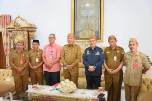 Bupati Boalemo Terima Kunjungan Kepala LMPM Provinsi Gorontalo