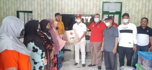 PMI Gorontalo Gerak Cepat Bantu Korban Kebakaran Di Luwoo Telaga