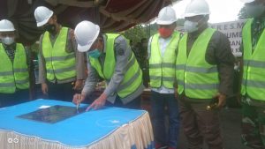Jembatan Lahumbo Tilamuta Sudah Bisa Dilalui Pengendara