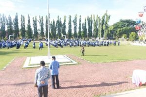 Bupati Anas Pimpin Apel Korpri, Demikian Sambutannya