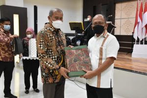 Danrem 133/NW Menghadiri Acara Ramah Tamah Pemerintah Provinsi Gorontalo bersama Kejaksaan Tinggi Gorontalo