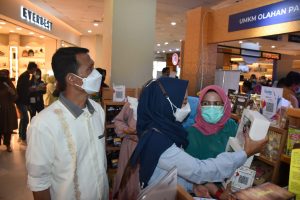 Danrem 133/NW Diwakilkan Kasiter Korem 133/NW Hadiri Acara Pembukaan Gebyar UMKM Gorontalo Tahun 2022