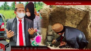 Ketum P-CWIP Lakukan Peletakan Batu Pertama Ponpes Yayasan Jabal Rahman Tolangohula