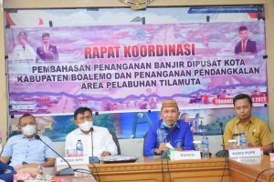 Pemkab Boalemo Bahas Masalah Banjir Yang Sering Melanda Ibu Kota