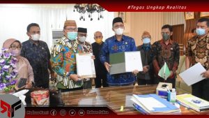 Sah! Pemkab Boalemo-Unisa, Teken MoU Dengan Universitas Alkhairaat