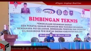 Para Pegawai Pemkab Boalemo Ikuti Bimtek Keuangan