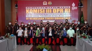 Ini Pembahasan Komisi III DPR RI Saat Berkunjung Di Kejati Gorontalo