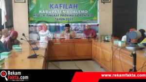 Penjabat Bupati Lepas Kontingen Kafilah MTQ Boalemo di Tingkat Provinsi